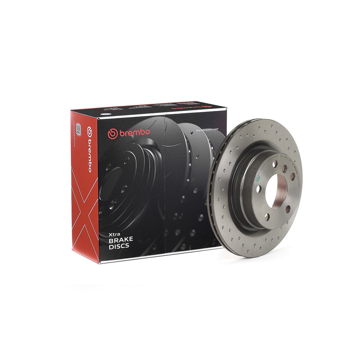 XTRA Drilled Rear Disc Brake Rotor - 09.9793.2X_01