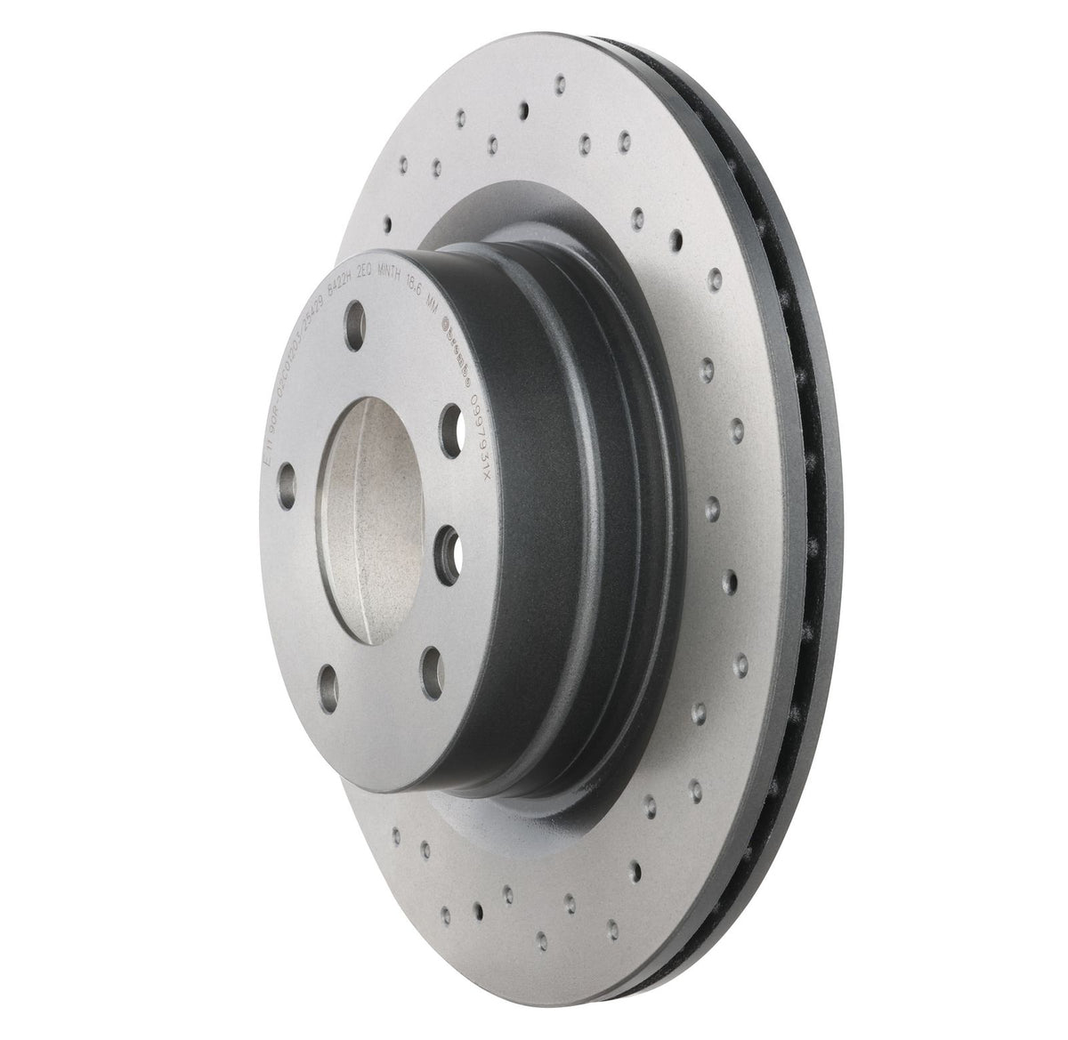 XTRA Drilled Rear Disc Brake Rotor - 09.9793.1X_10
