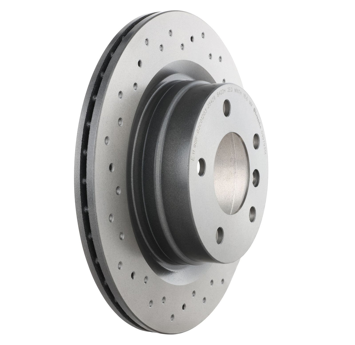 XTRA Drilled Rear Disc Brake Rotor - 09.9793.1X_26