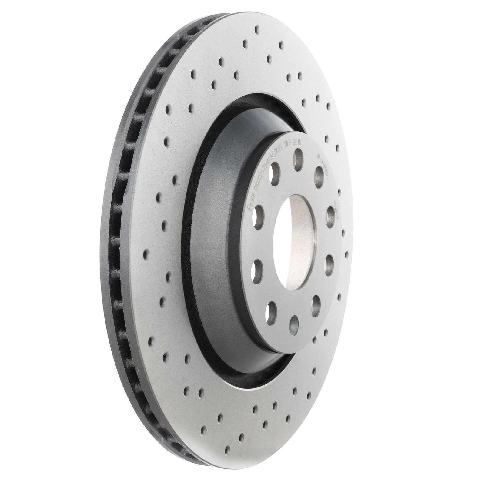 XTRA Drilled Rear Disc Brake Rotor - 09.A200.1X_27