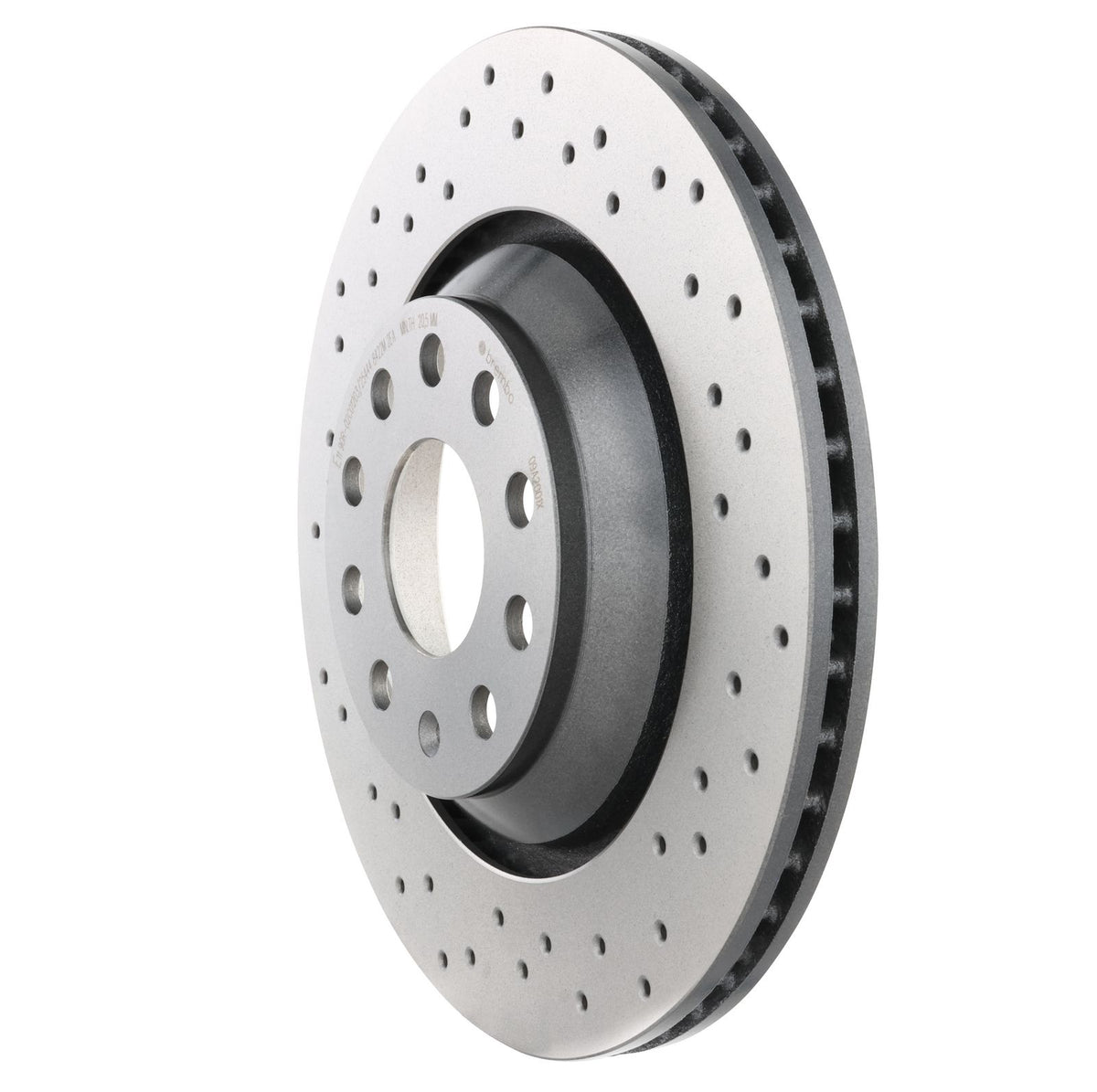 XTRA Drilled Rear Disc Brake Rotor - 09.A200.1X_11