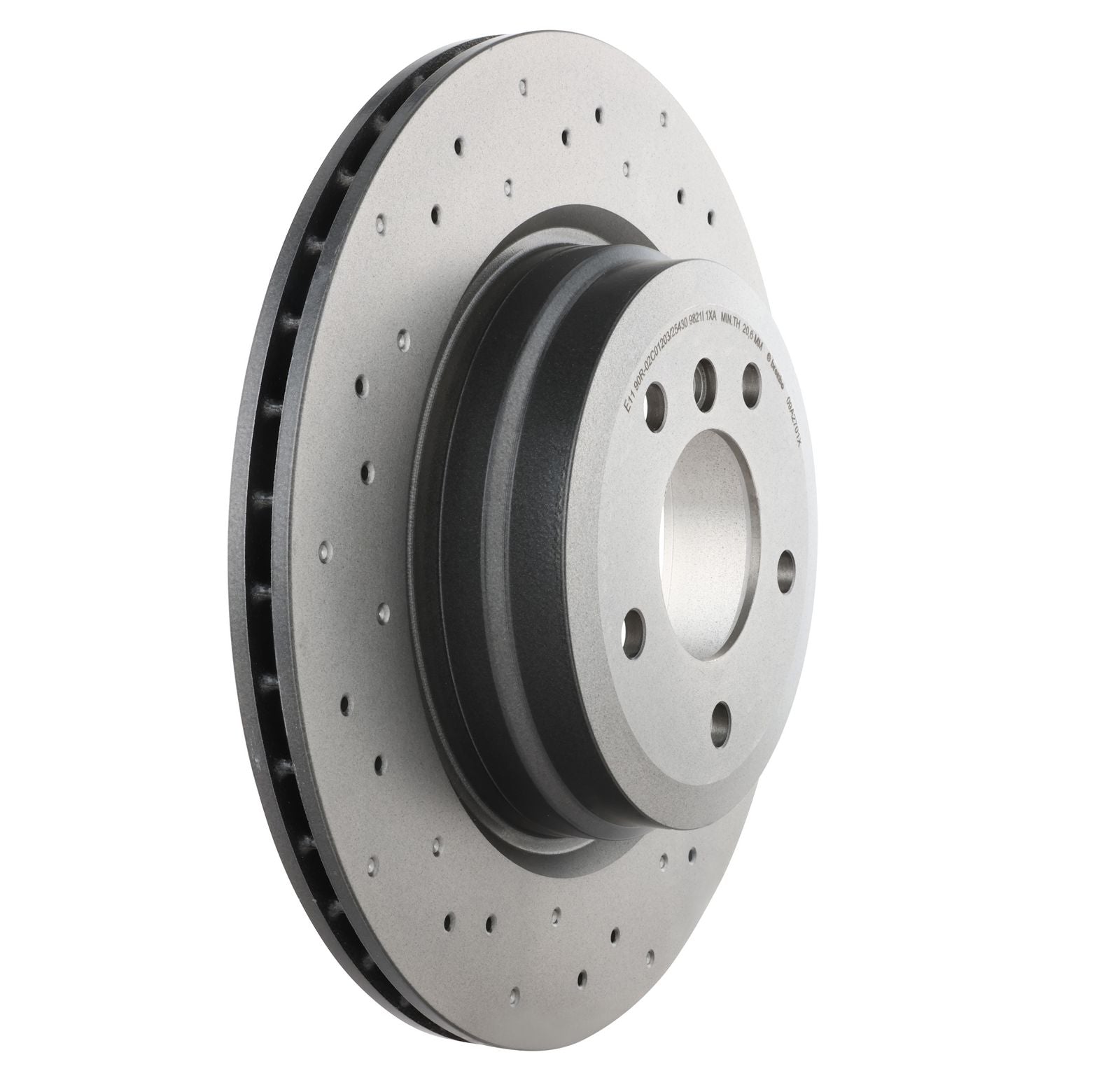 XTRA Drilled Rear Disc Brake Rotor - 09.A270.1X_27