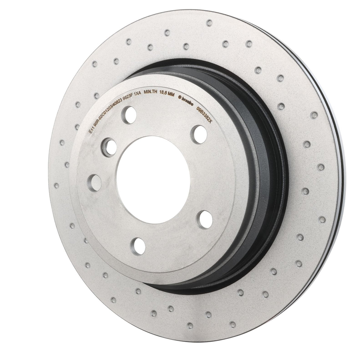 XTRA Drilled Rear Disc Brake Rotor - 09.B338.2X_10