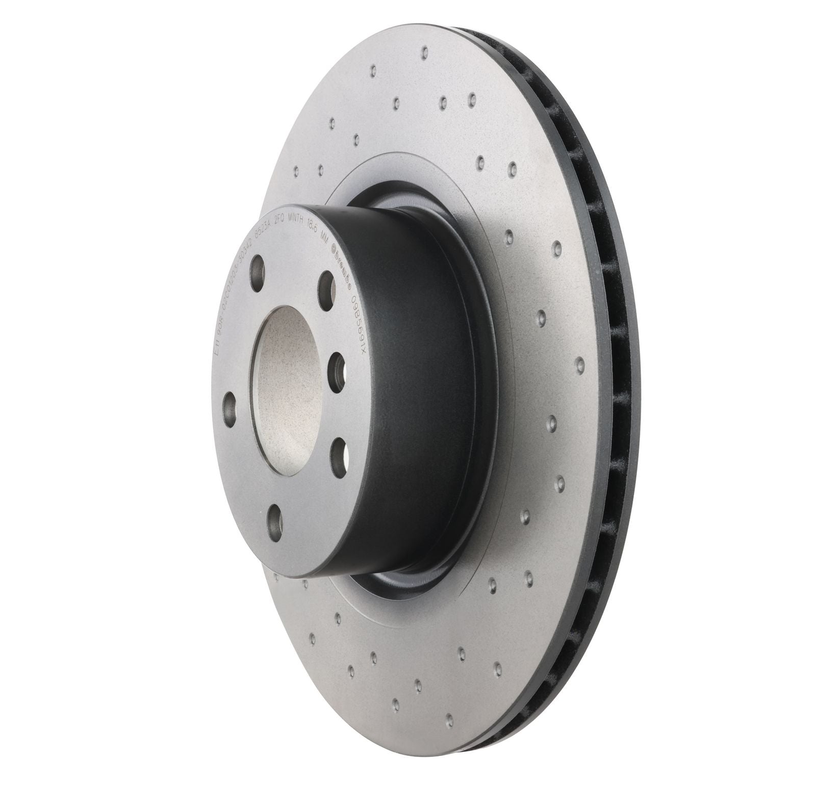 XTRA Drilled Rear Disc Brake Rotor - 09.B569.1X_11