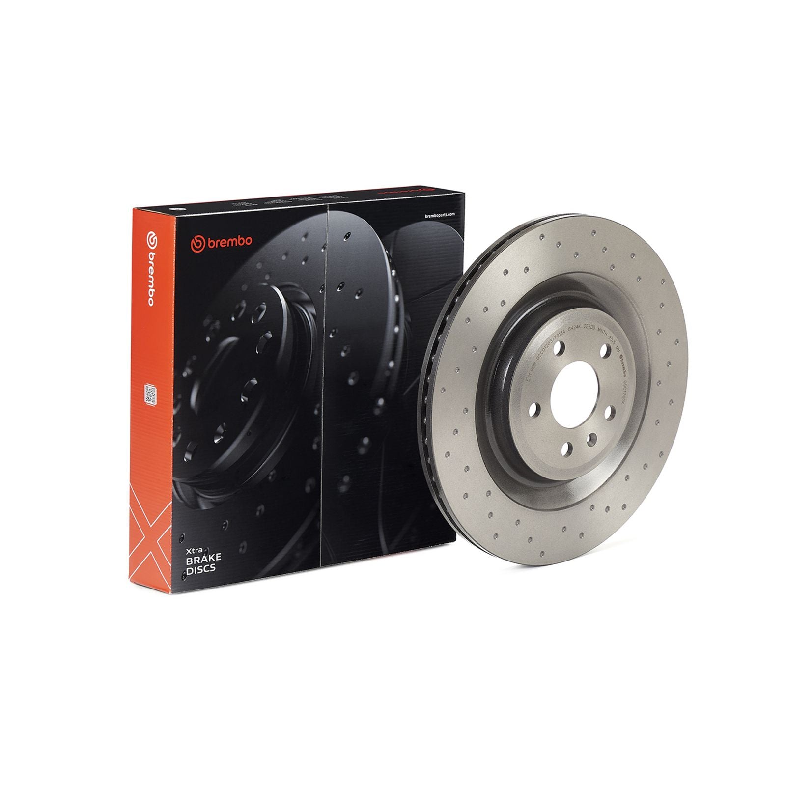XTRA Drilled Rear Disc Brake Rotor - 09.C170.1X_03