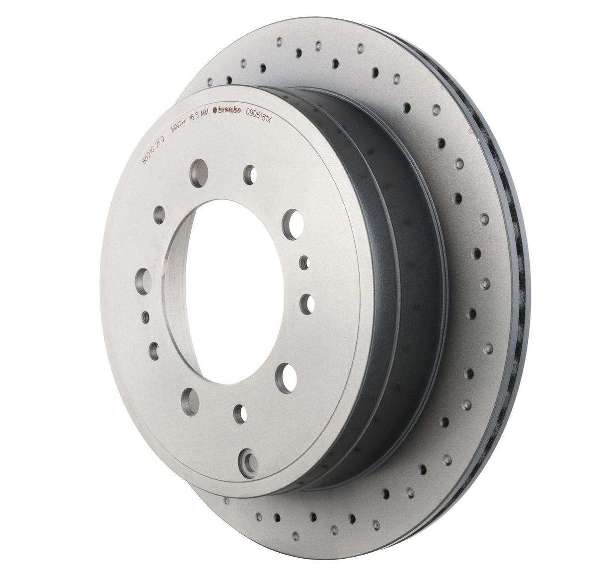 XTRA Drilled Rear Disc Brake Rotor - 09.D618.1X_10