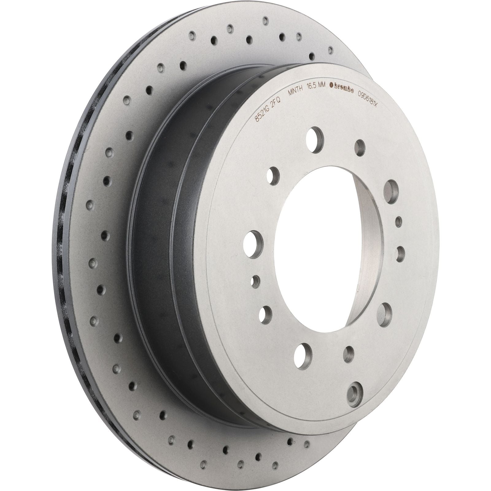 XTRA Drilled Rear Disc Brake Rotor - 09.D618.1X_01