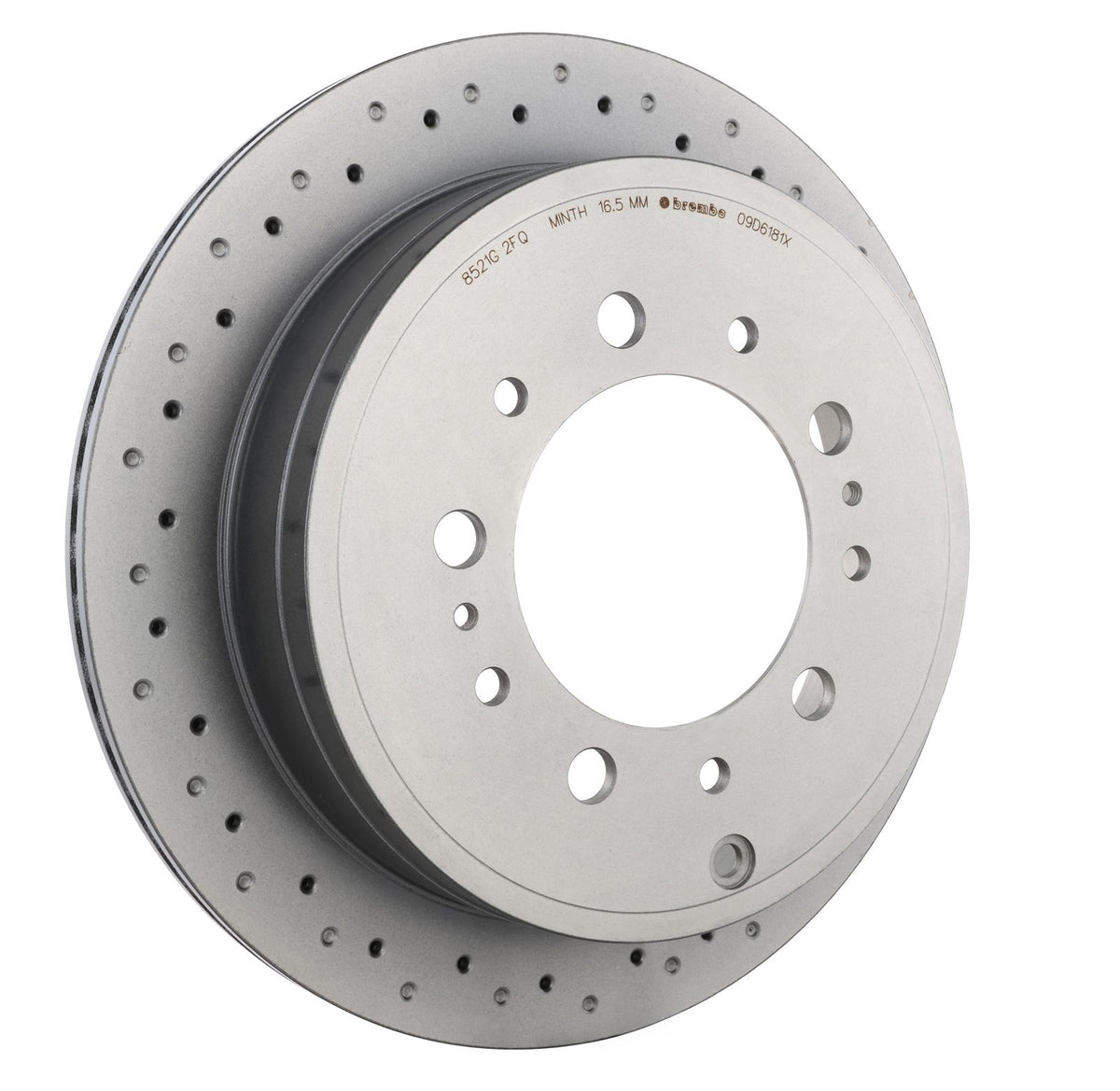 XTRA Drilled Rear Disc Brake Rotor - 09.D618.1X_29