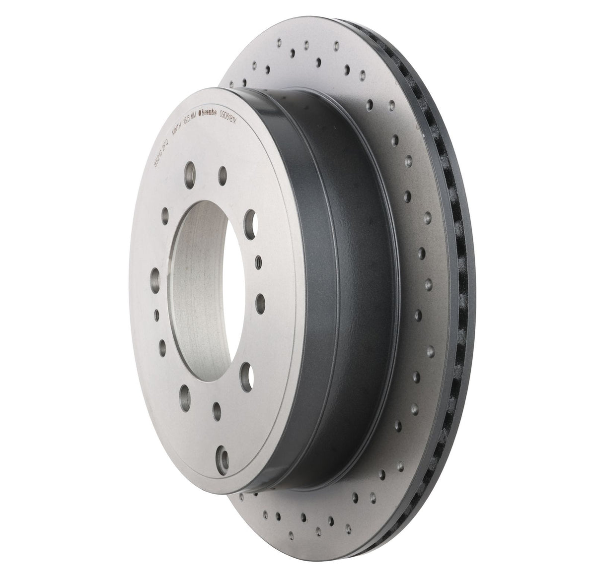 XTRA Drilled Rear Disc Brake Rotor - 09.D618.1X_11