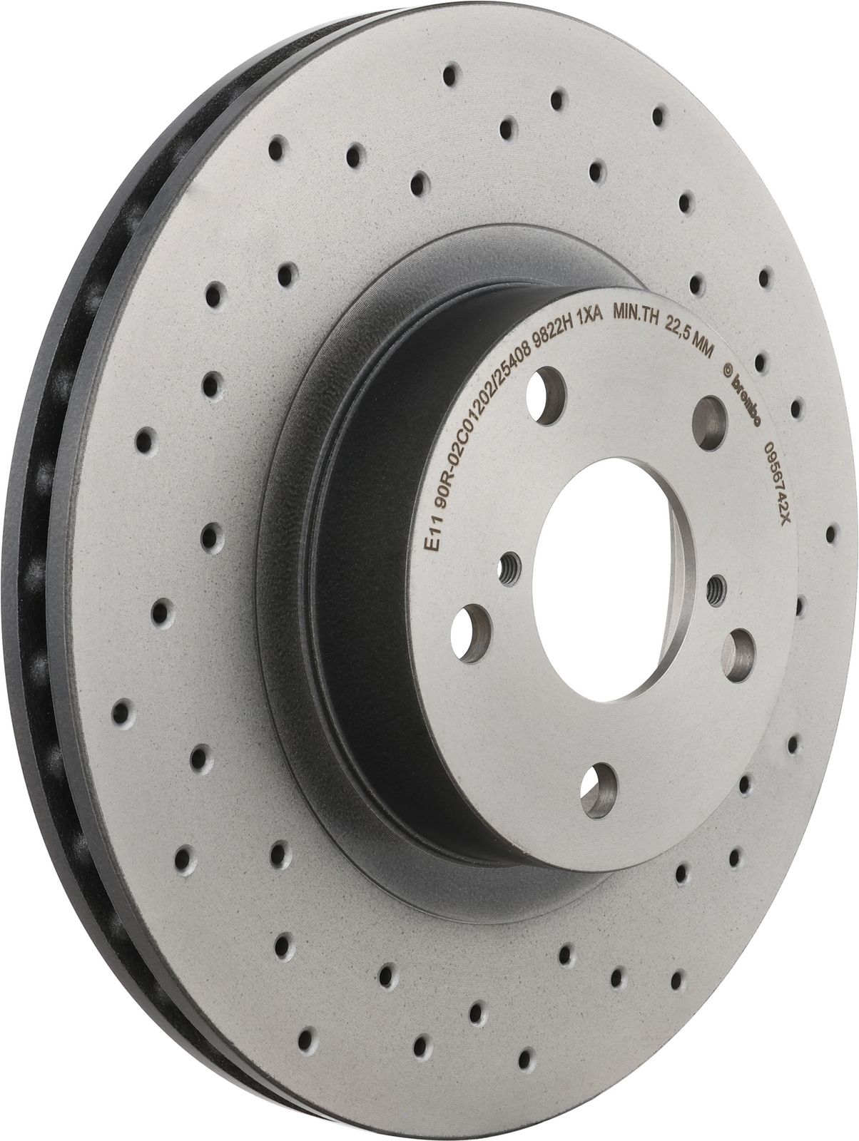 XTRA Front Disc Brake Rotor - 09.5674.2X_01
