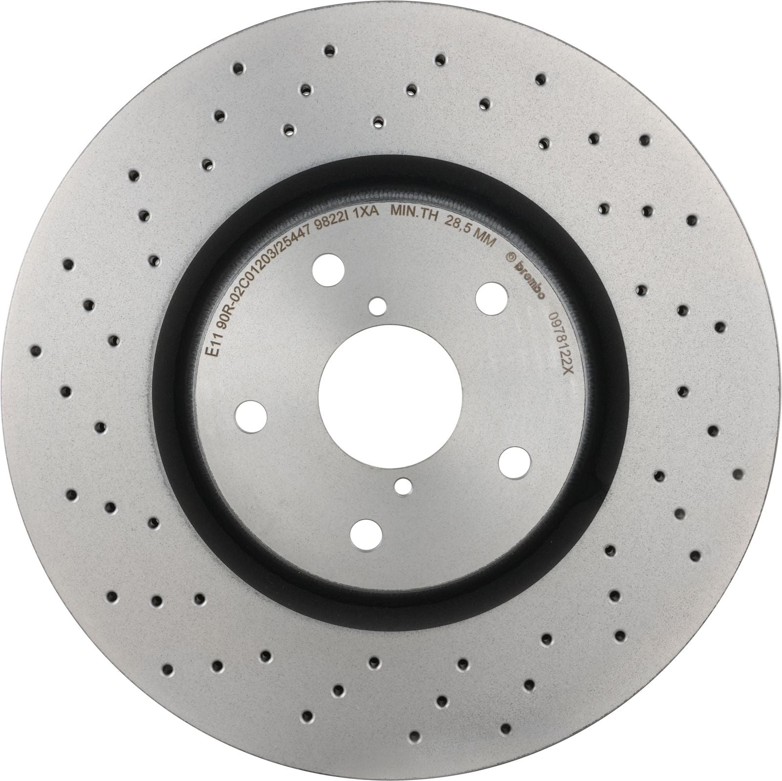 XTRA Front Disc Brake Rotor - 09.7812.2X_03