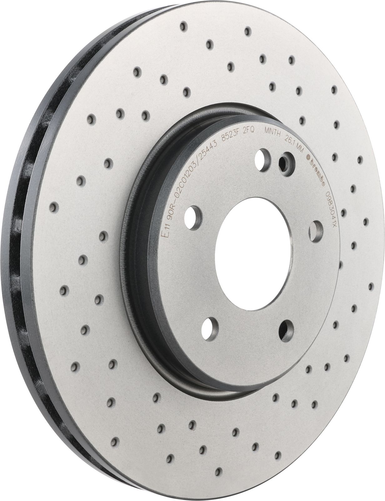 XTRA Front Disc Brake Rotor - 09.8304.1X_01