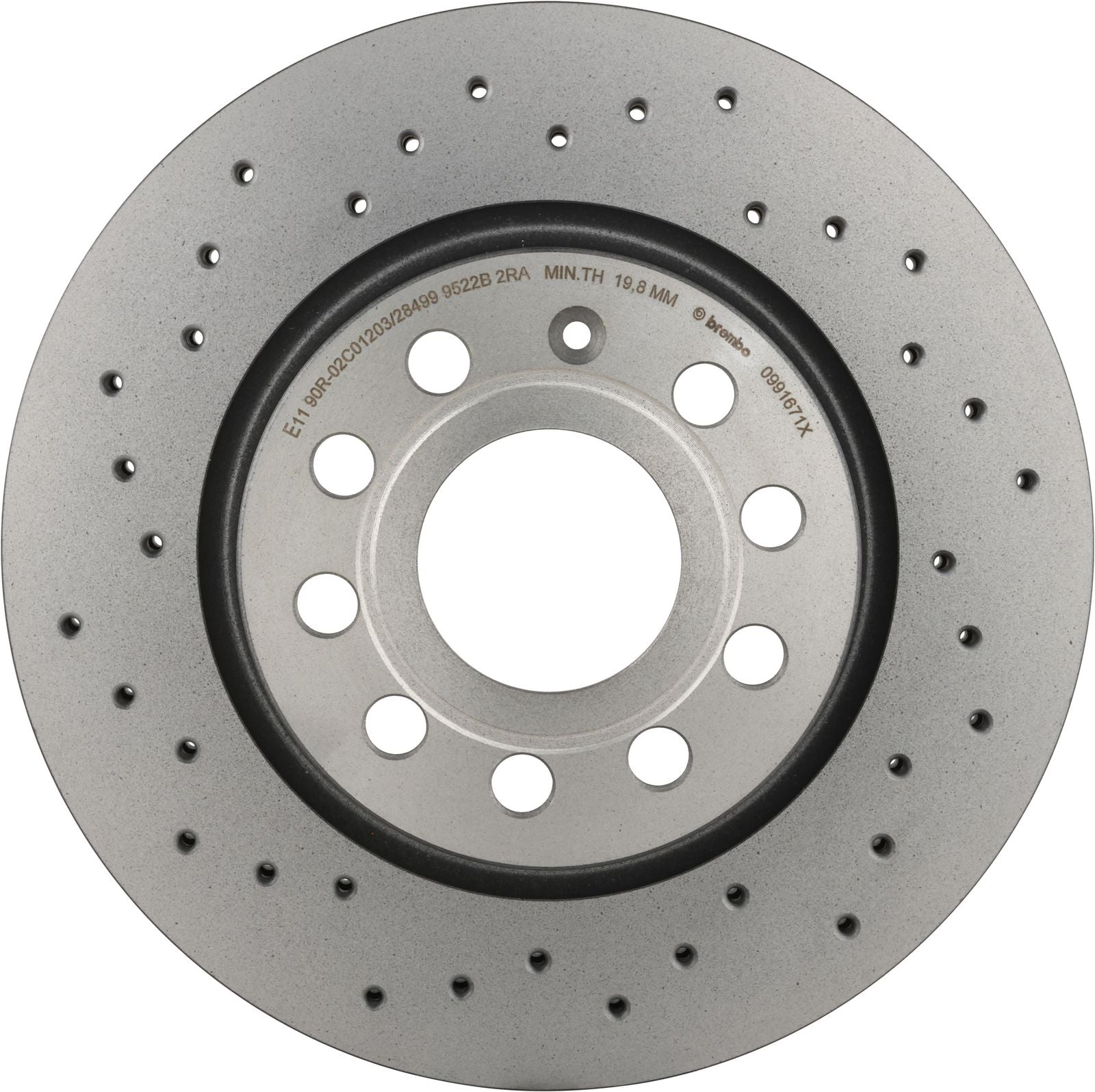 XTRA Front Disc Brake Rotor - 09.9167.1X_03