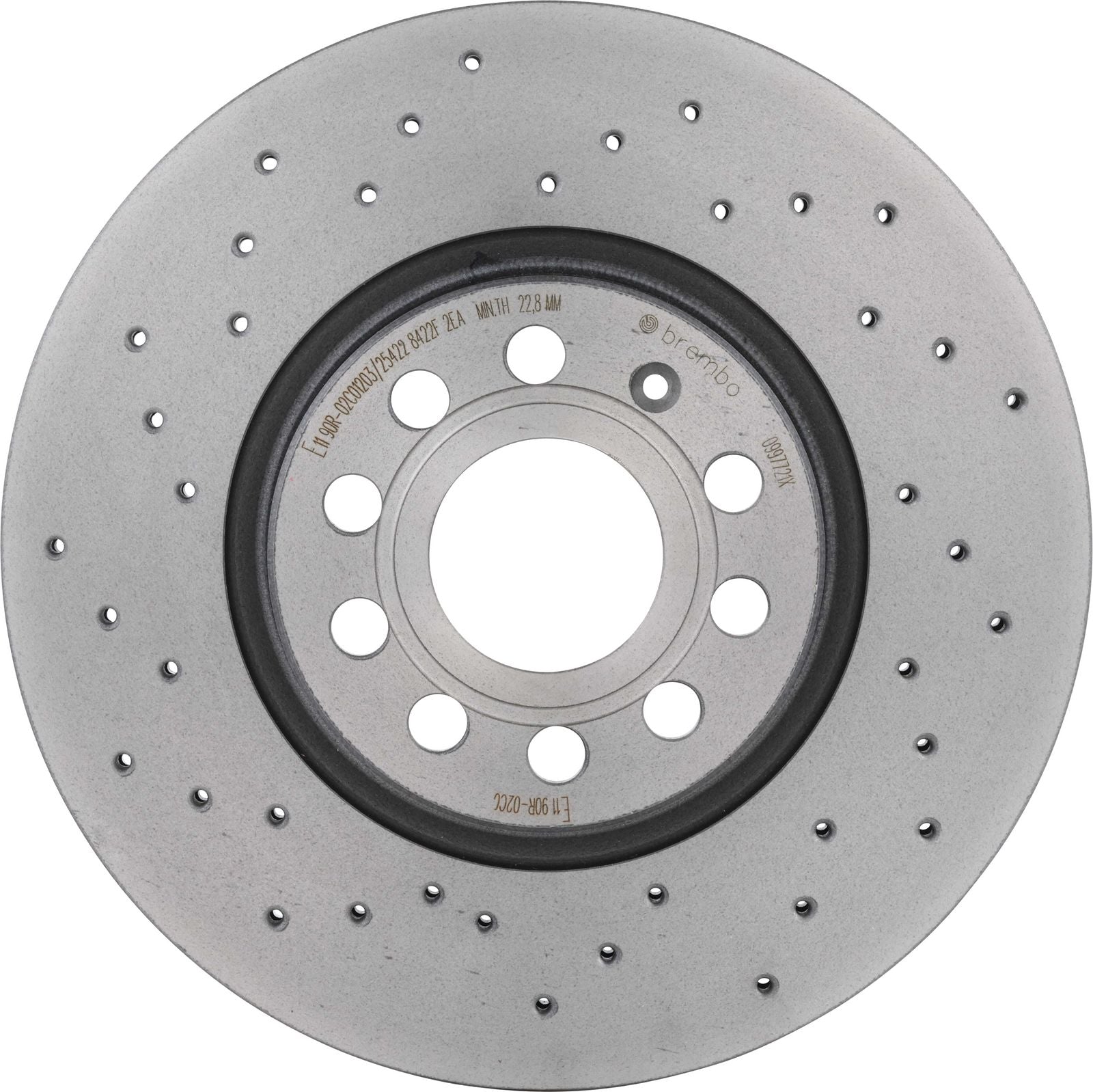 XTRA Front Disc Brake Rotor - 09.9772.1X_03