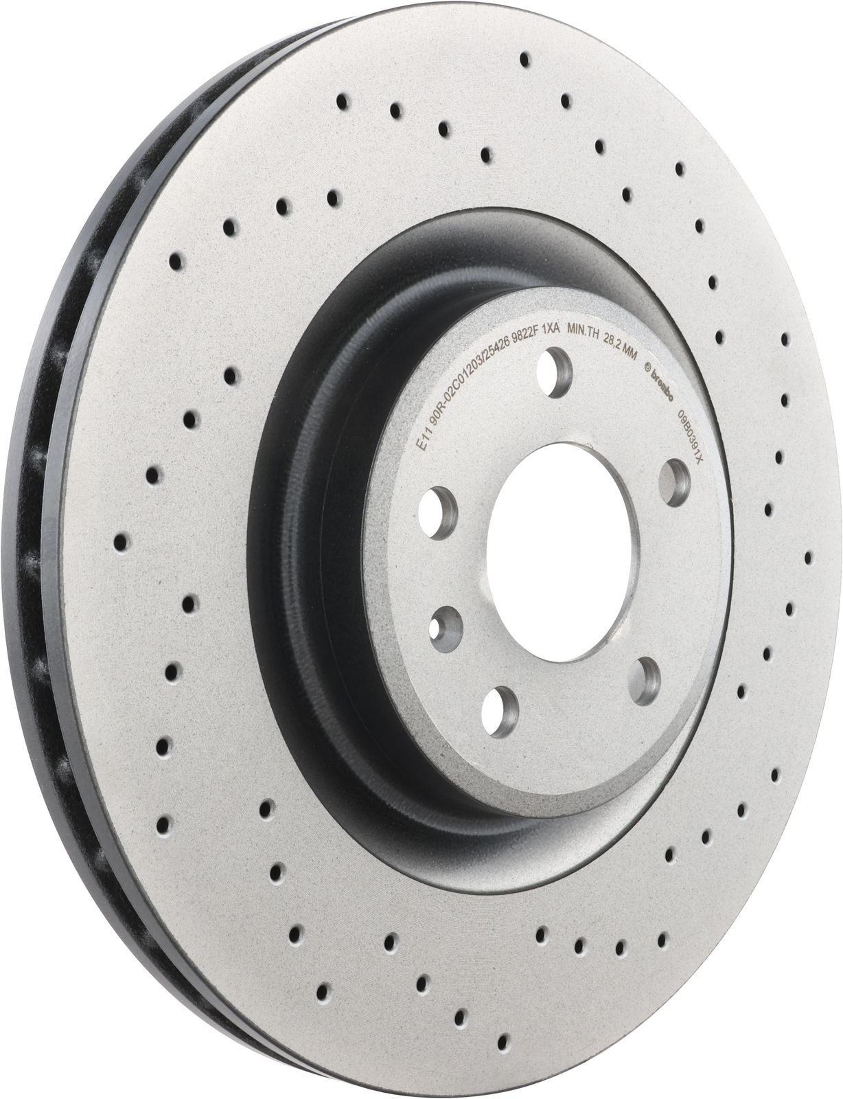 XTRA Front Disc Brake Rotor - 09.B039.1X_01