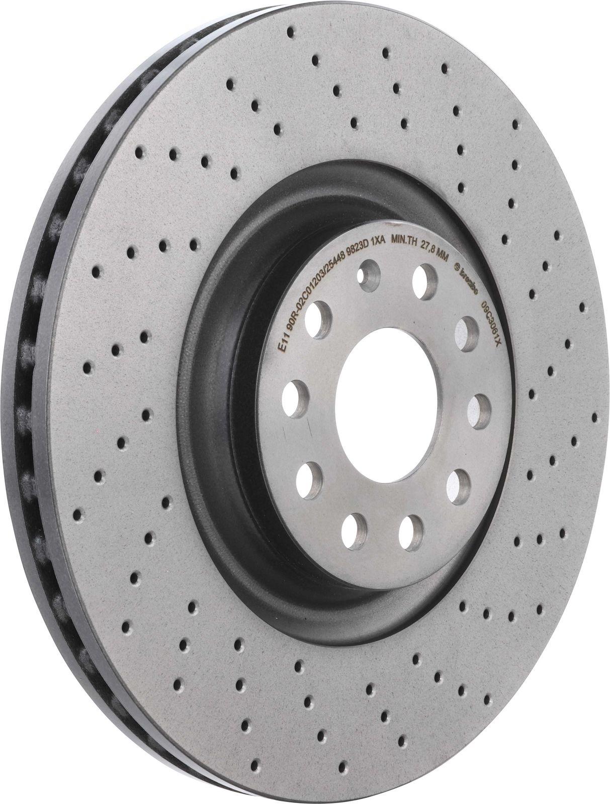 XTRA Front Disc Brake Rotor - 09.C306.1X_01