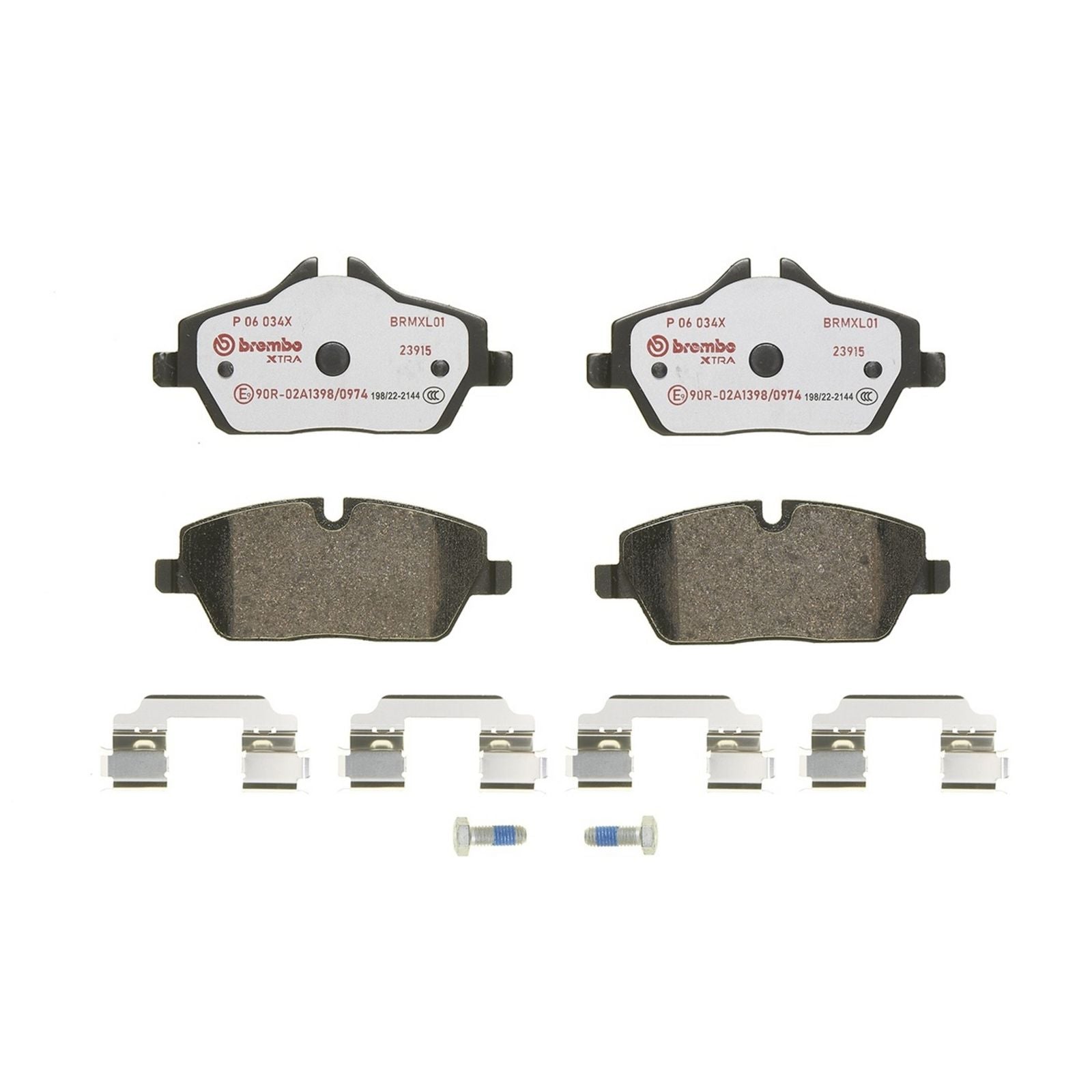 XTRA Low-Met Front Disc Brake Pad Set - P06034X_02