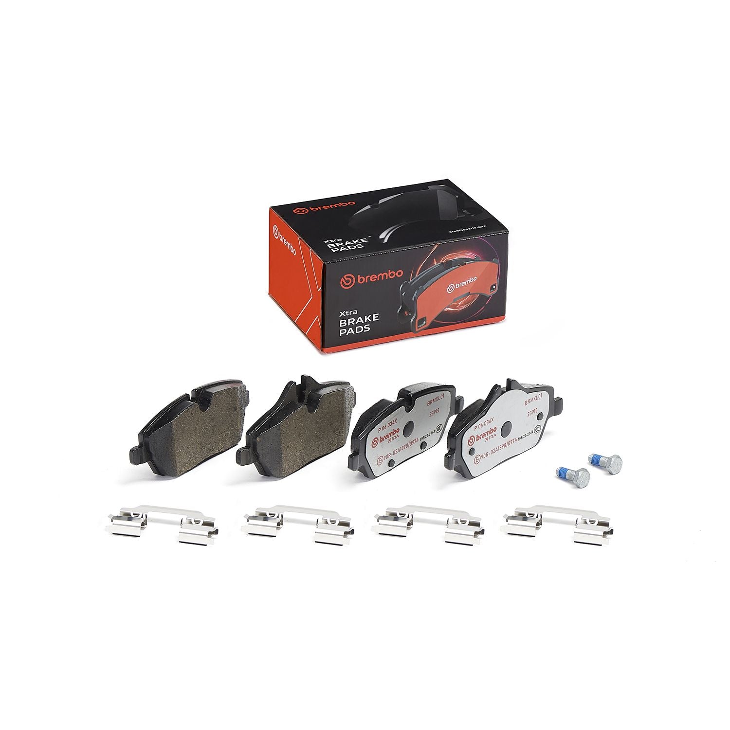 XTRA Low-Met Front Disc Brake Pad Set - P06034X_03