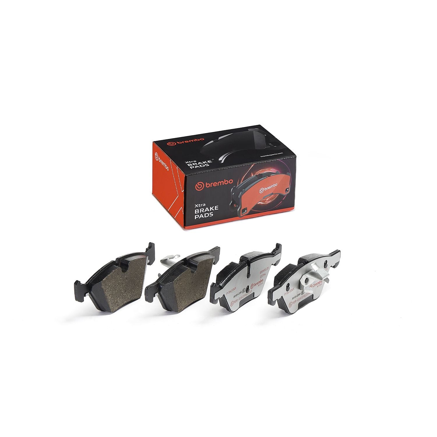 XTRA Low-Met Front Disc Brake Pad Set - P06036X_03