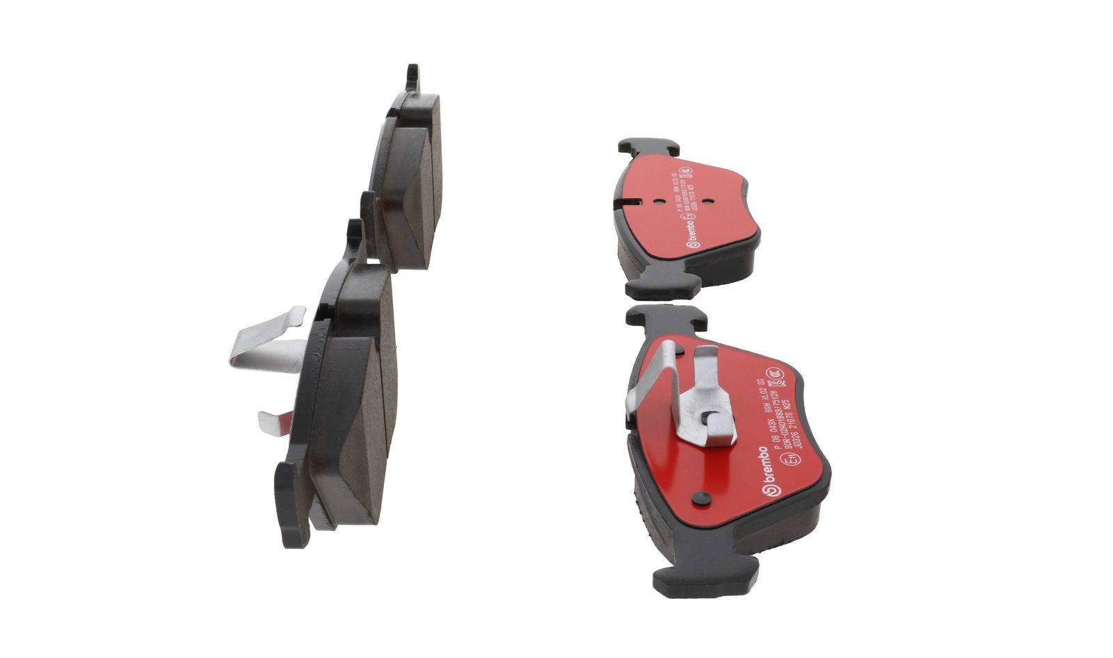 XTRA Low-Met Front Disc Brake Pad Set - P06043X_21