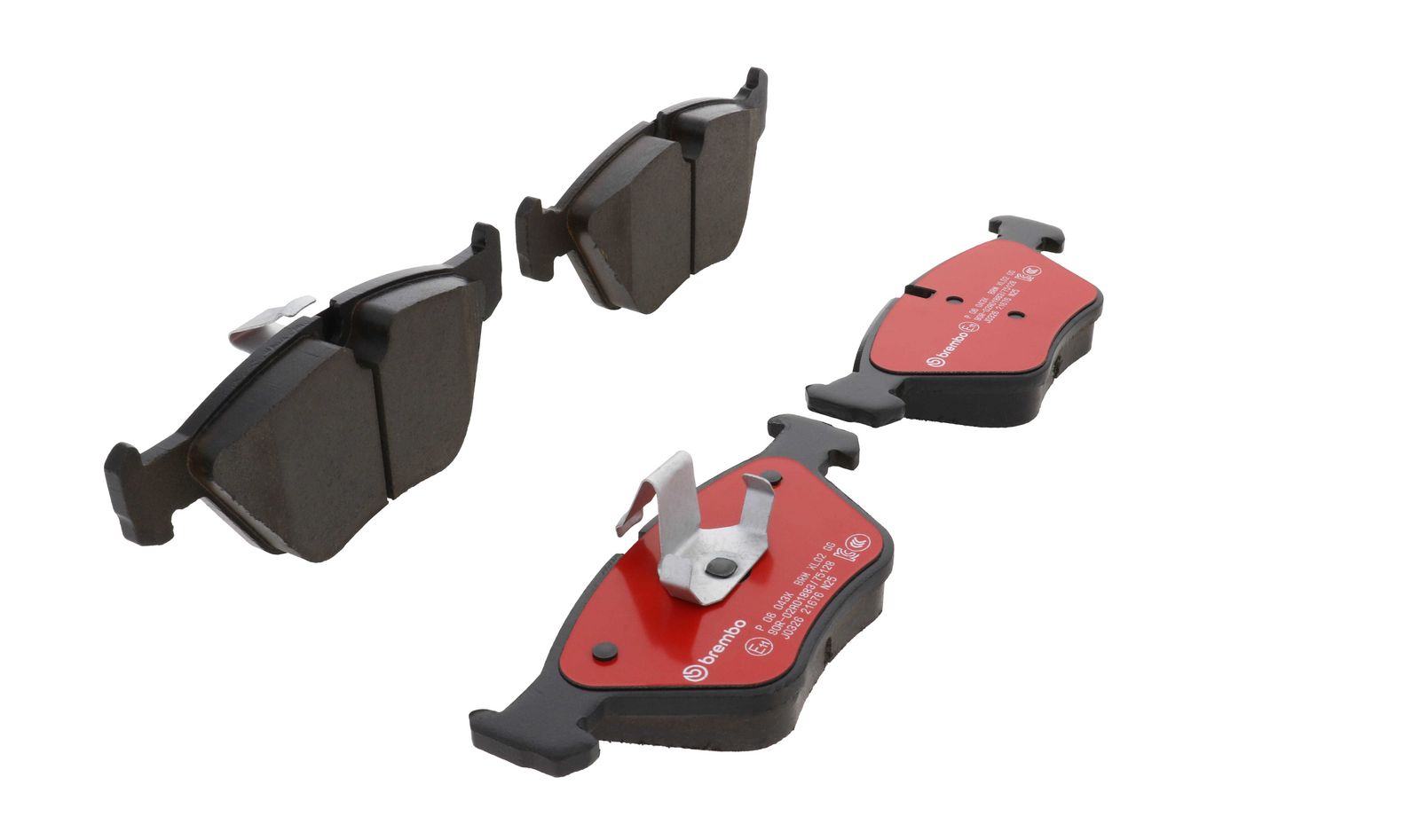 XTRA Low-Met Front Disc Brake Pad Set - P06043X_23