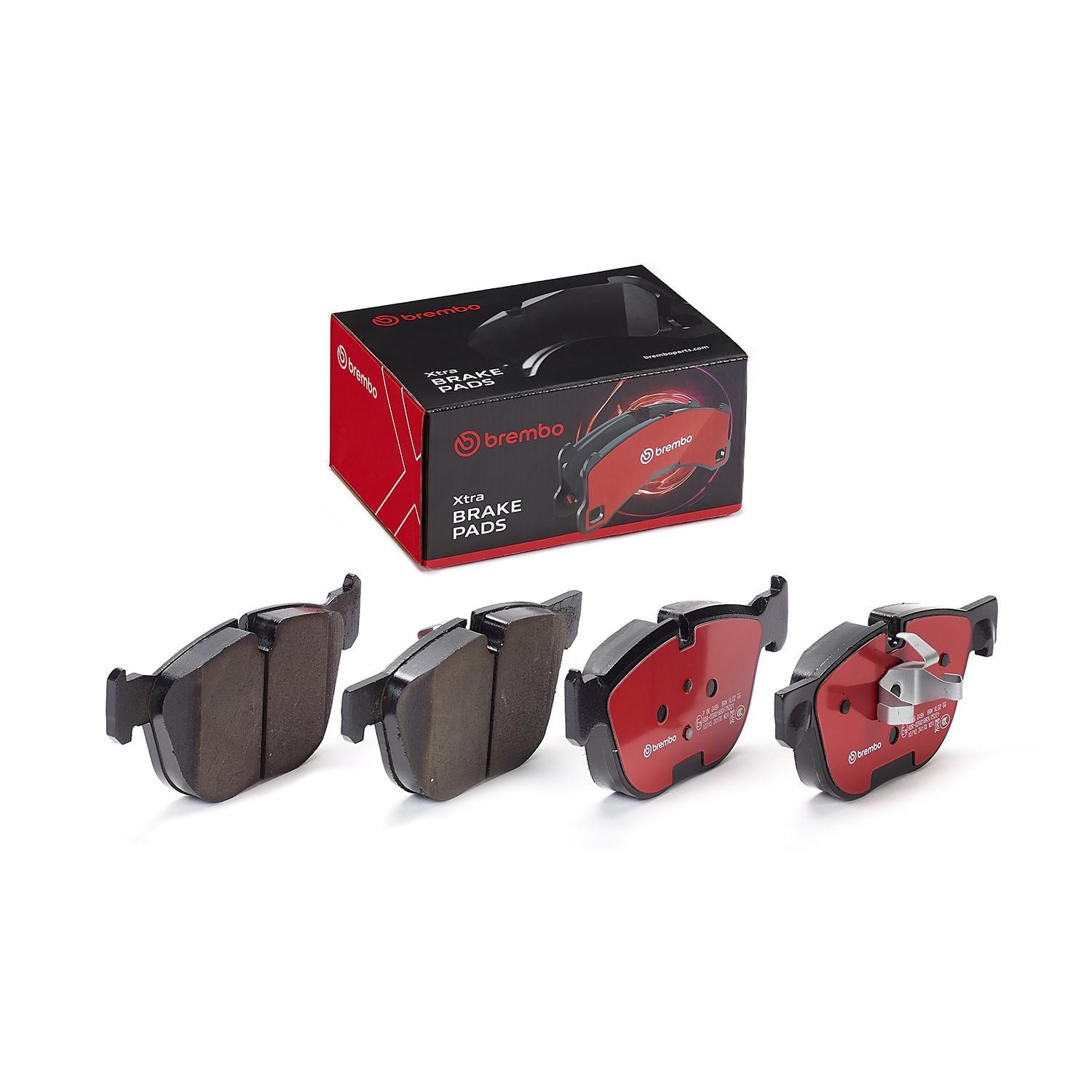 XTRA Low-Met Front Disc Brake Pad Set - P06049X_01