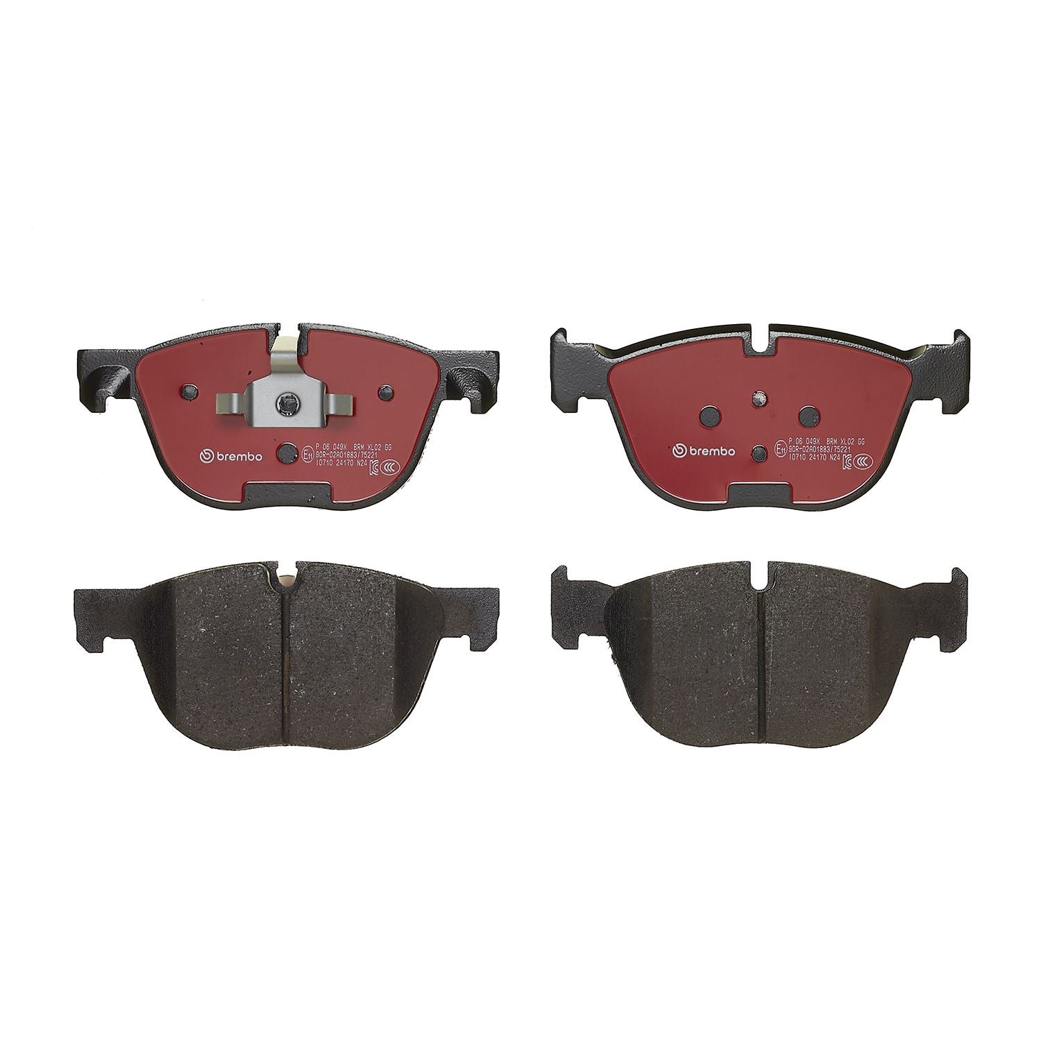 XTRA Low-Met Front Disc Brake Pad Set - P06049X_02