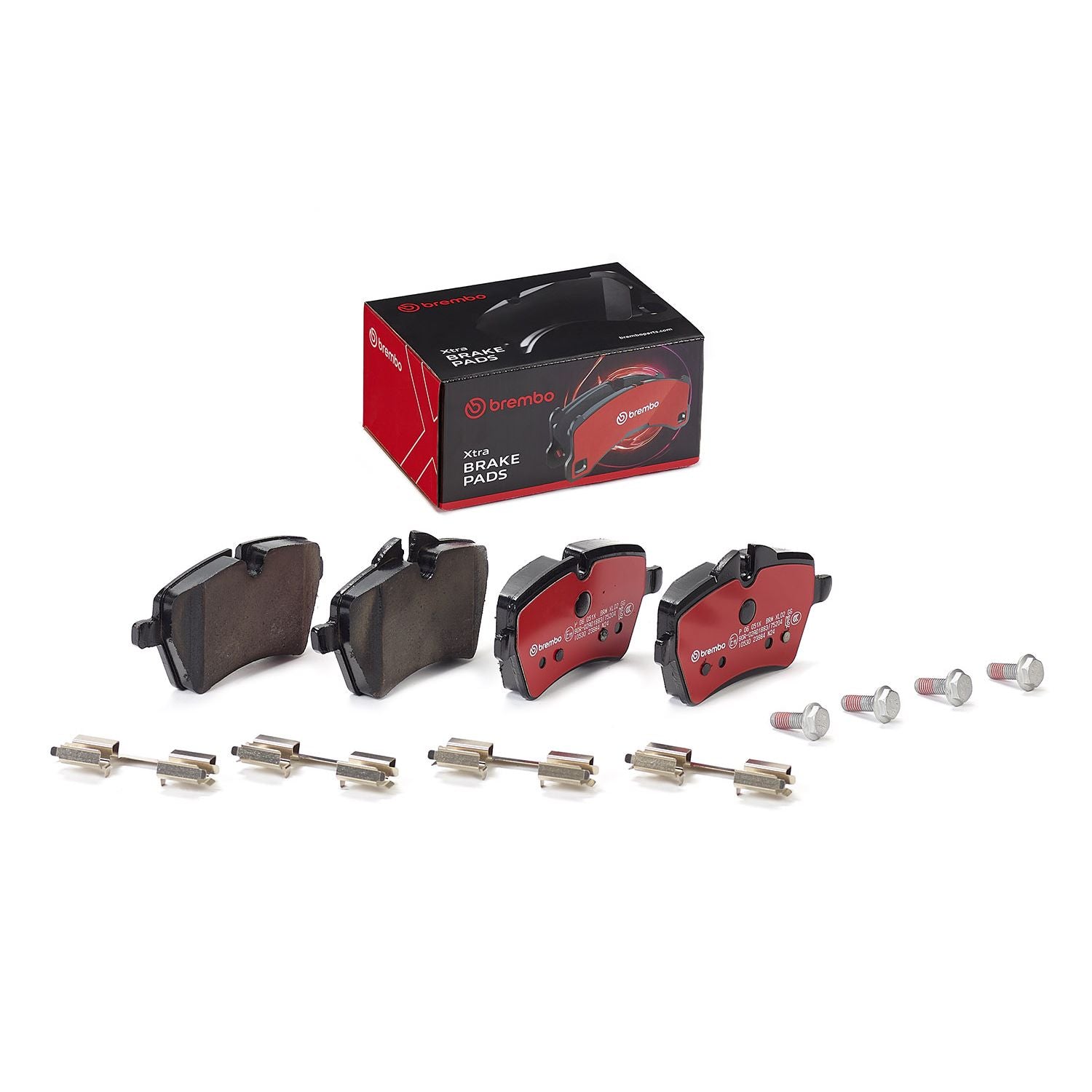 XTRA Low-Met Front Disc Brake Pad Set - P06051X_02