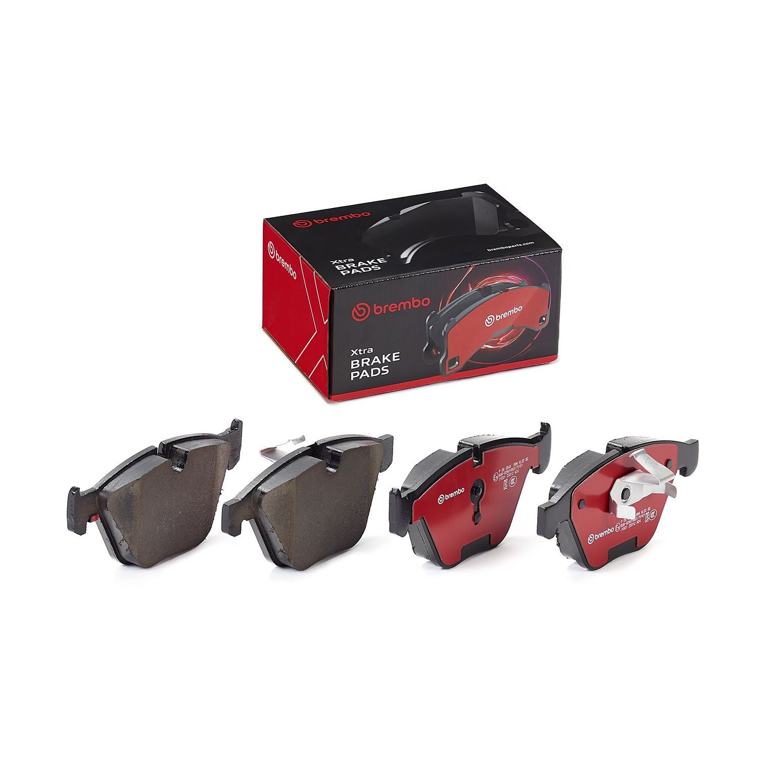 XTRA Low-Met Front Disc Brake Pad Set - P06054X_01
