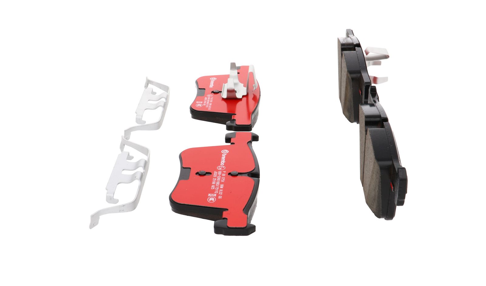 XTRA Low-Met Front Disc Brake Pad Set - P06075X_09