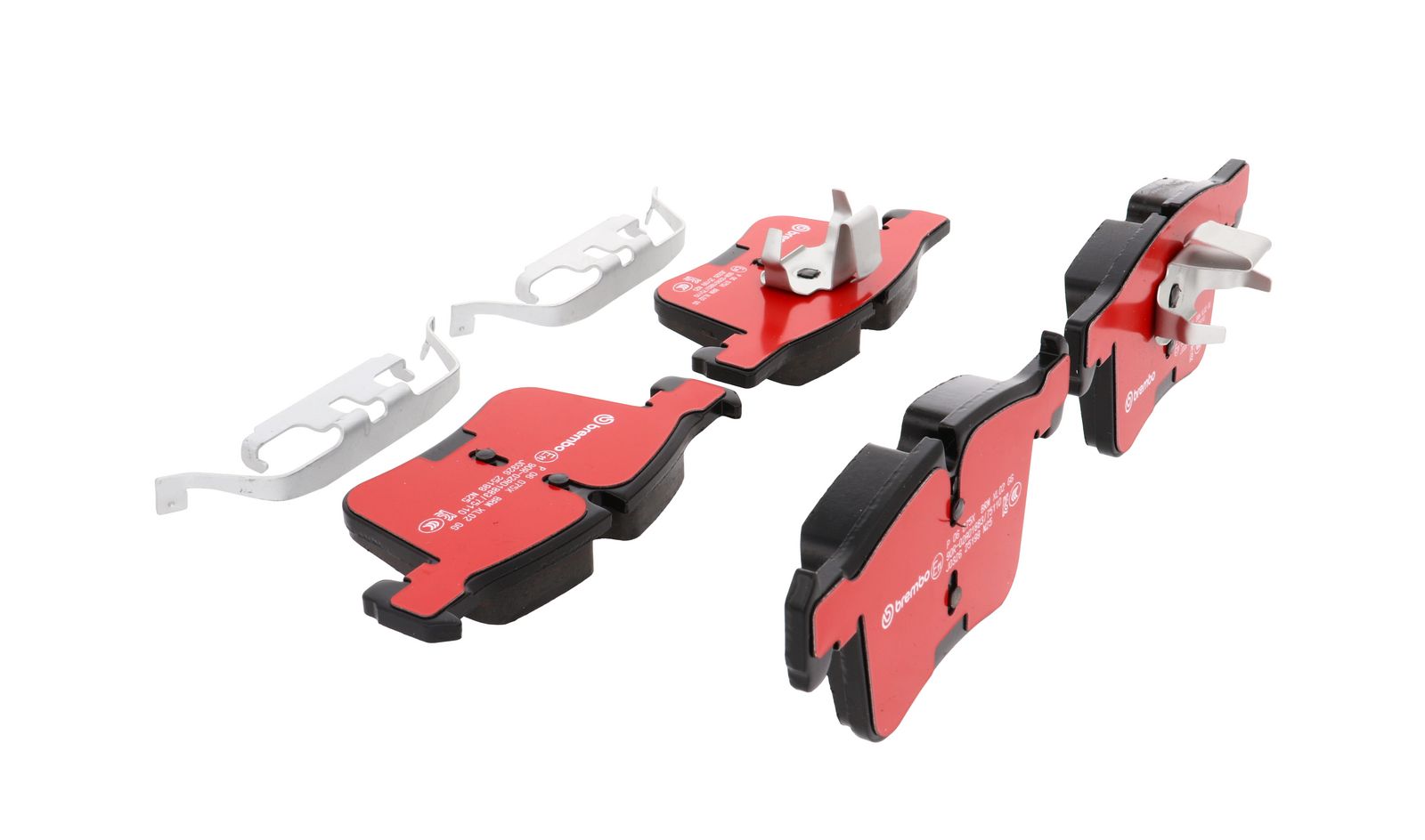 XTRA Low-Met Front Disc Brake Pad Set - P06075X_11
