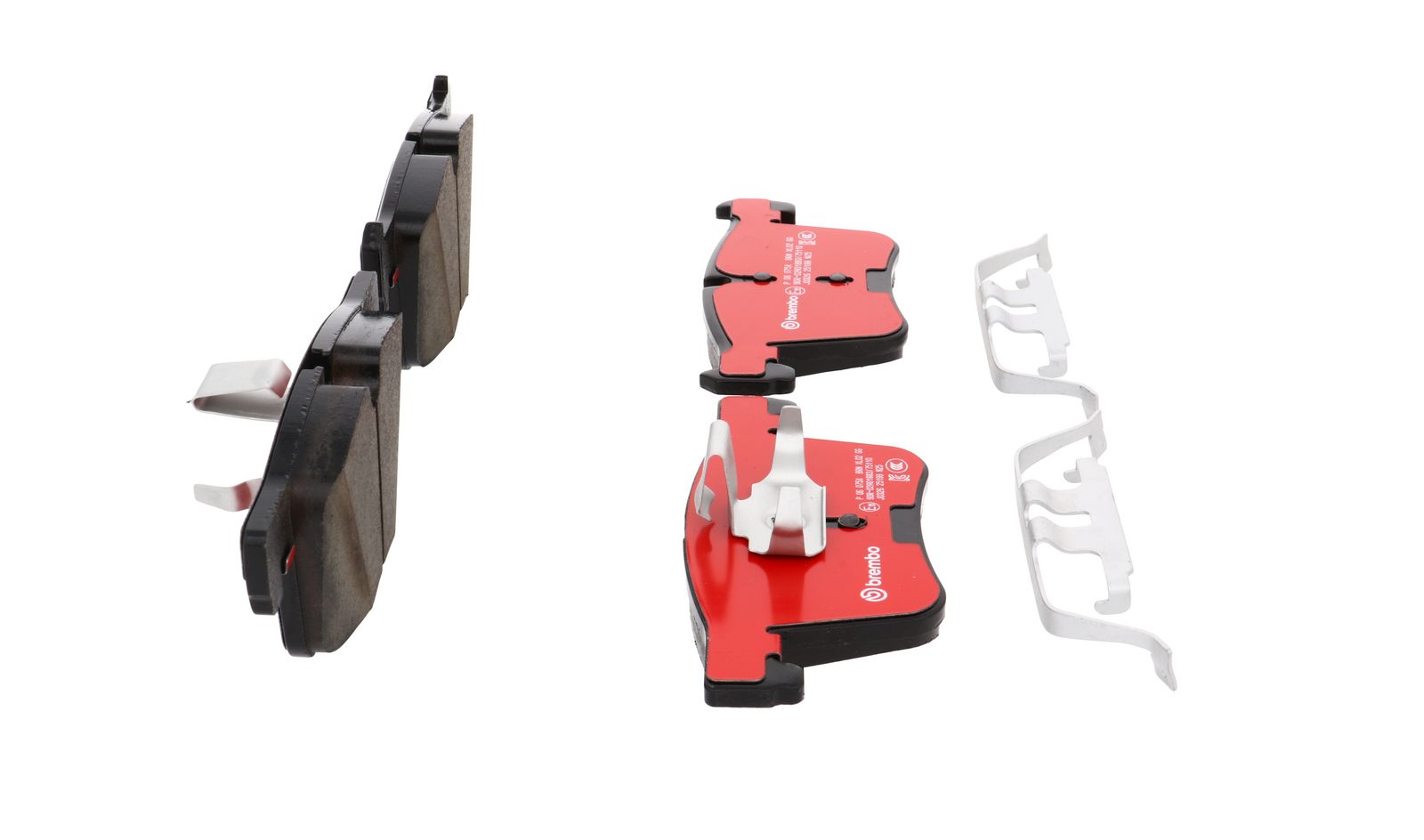 XTRA Low-Met Front Disc Brake Pad Set - P06075X_21
