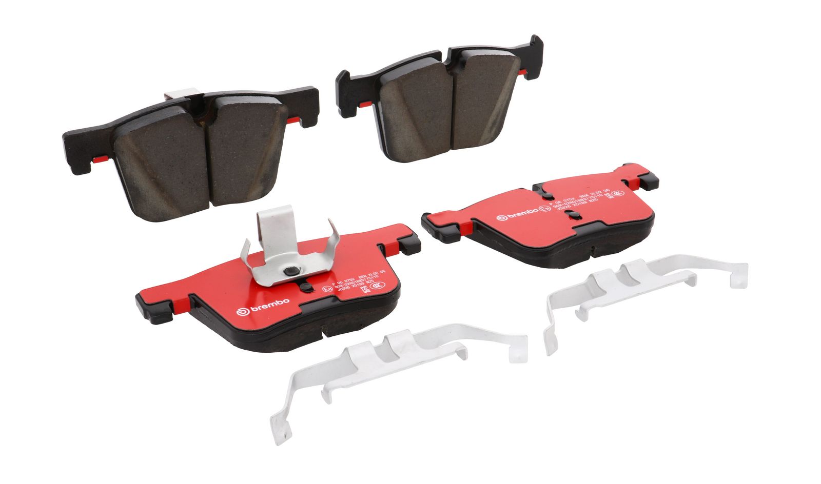 XTRA Low-Met Front Disc Brake Pad Set - P06075X_25