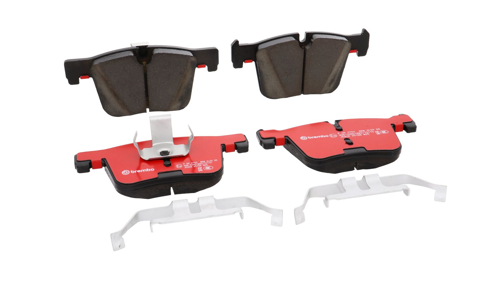 XTRA Low-Met Front Disc Brake Pad Set - P06075X_26