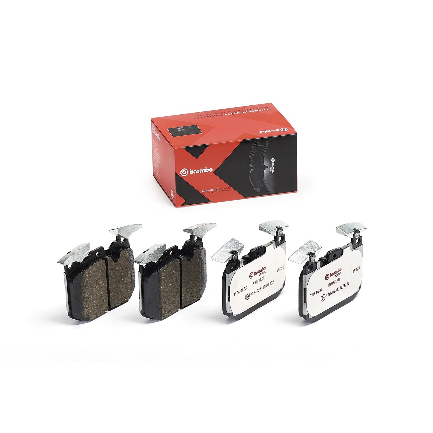 XTRA Low-Met Front Disc Brake Pad Set - P06088X_02