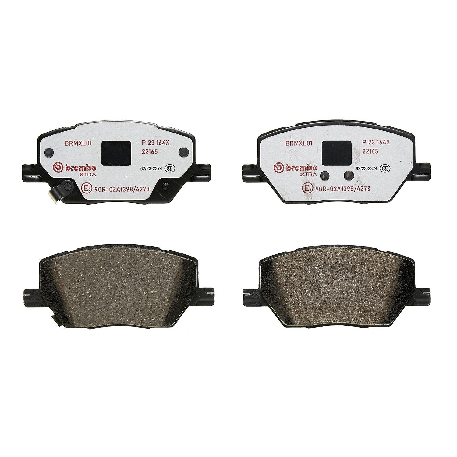 XTRA Low-Met Front Disc Brake Pad Set - P23164X_02