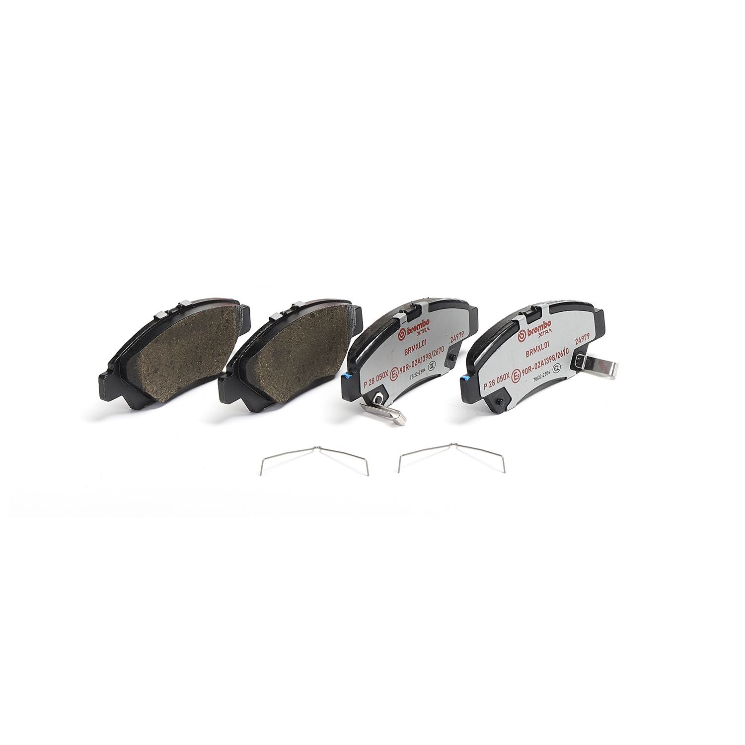 XTRA Low-Met Front Disc Brake Pad Set - P28050X_03