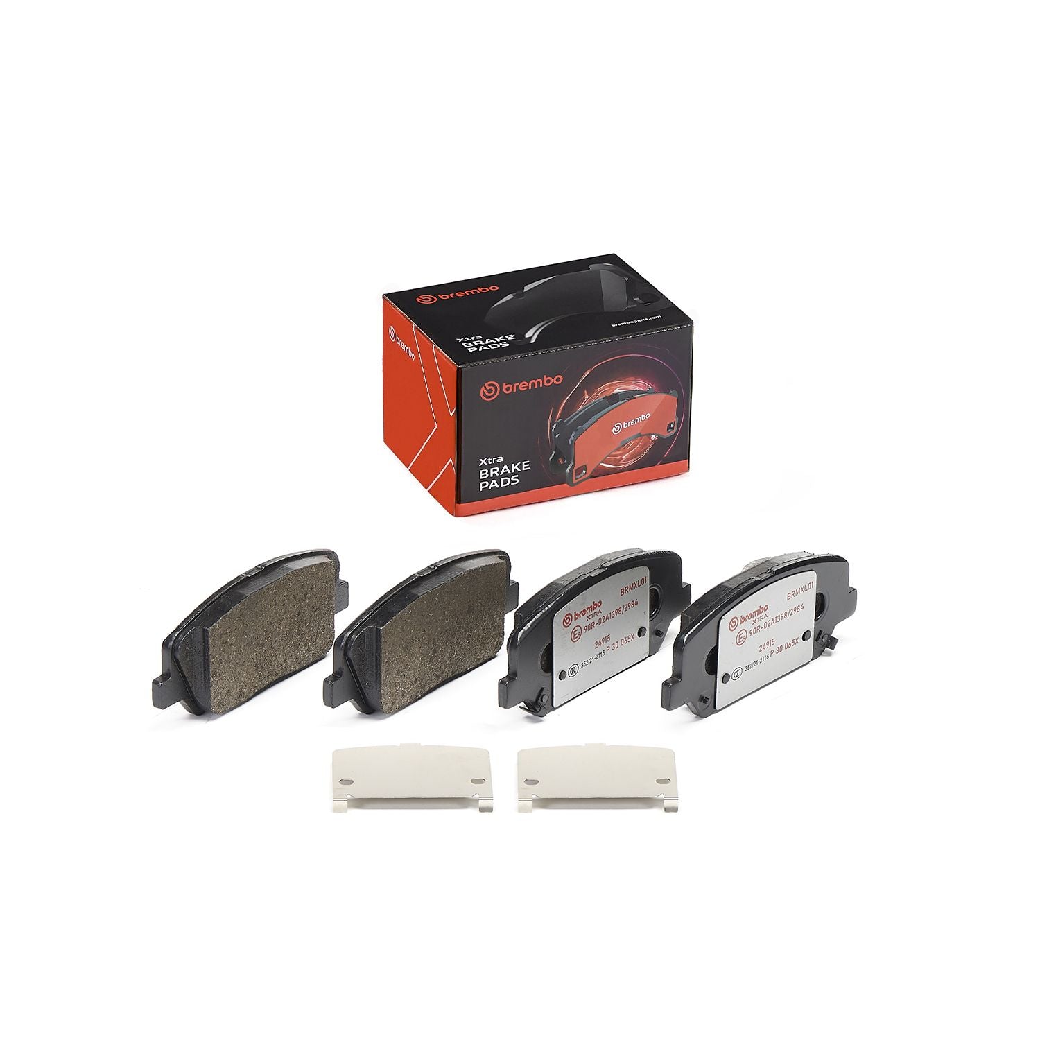 XTRA Low-Met Front Disc Brake Pad Set - P30065X_02