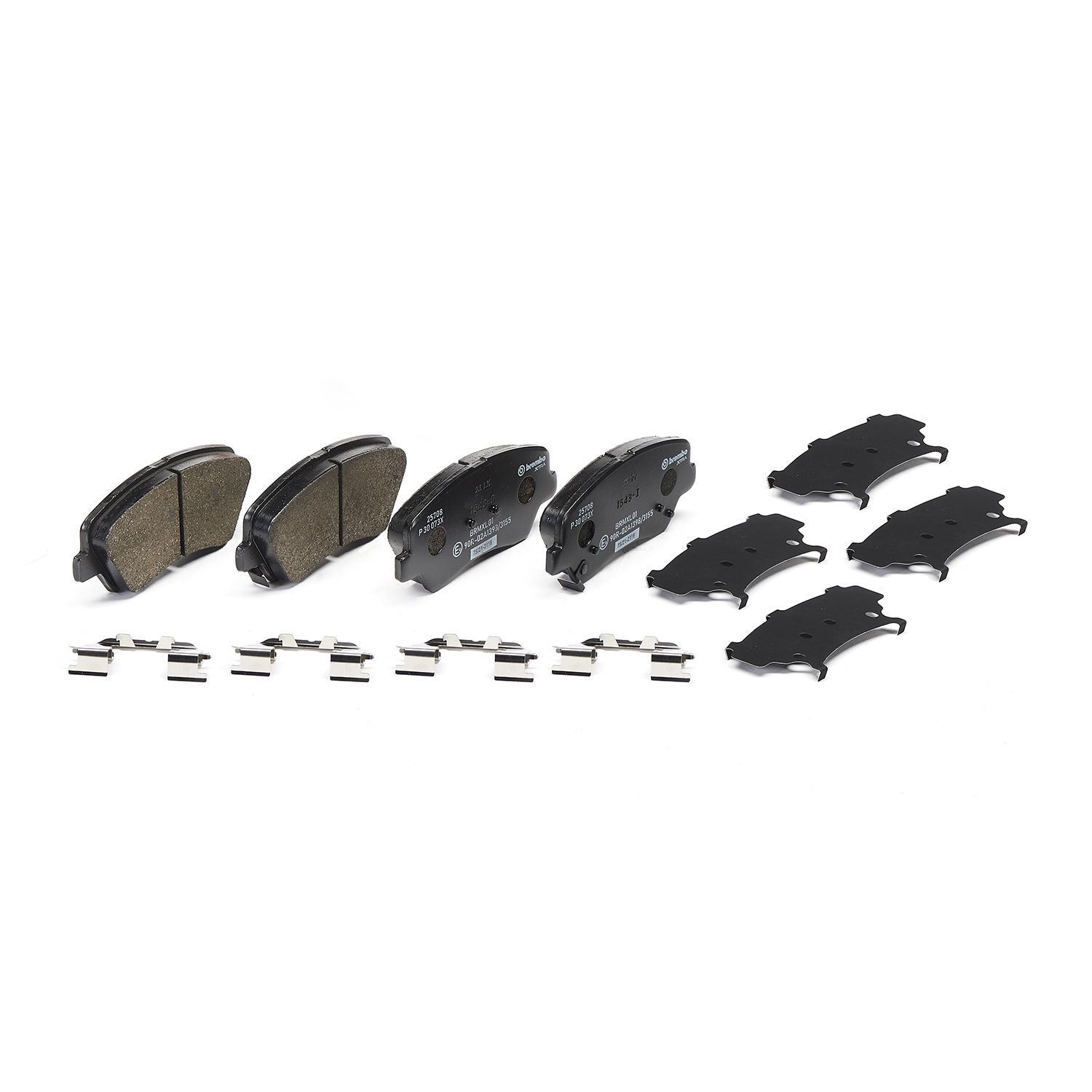 XTRA Low-Met Front Disc Brake Pad Set - P30073X_01