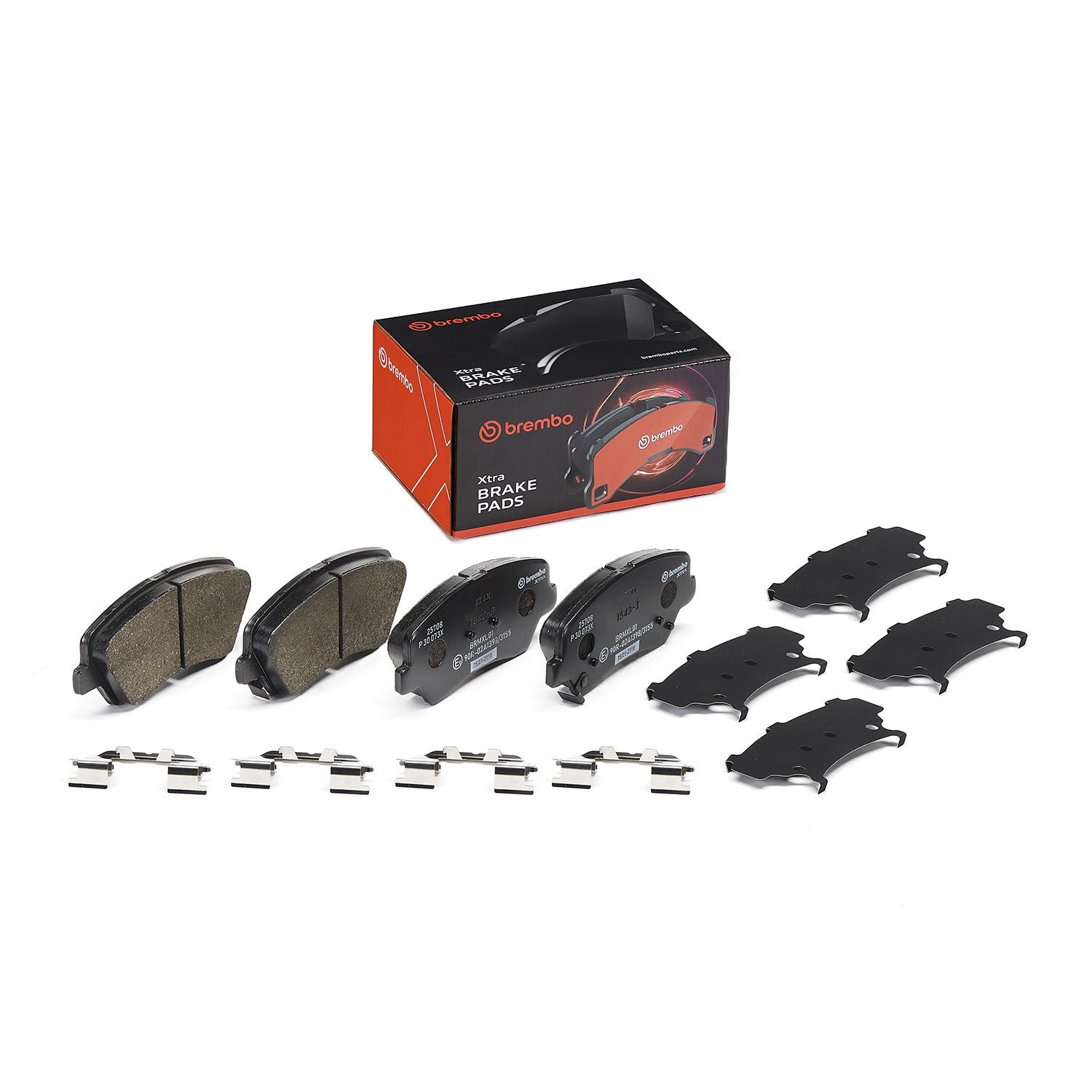 XTRA Low-Met Front Disc Brake Pad Set - P30073X_02