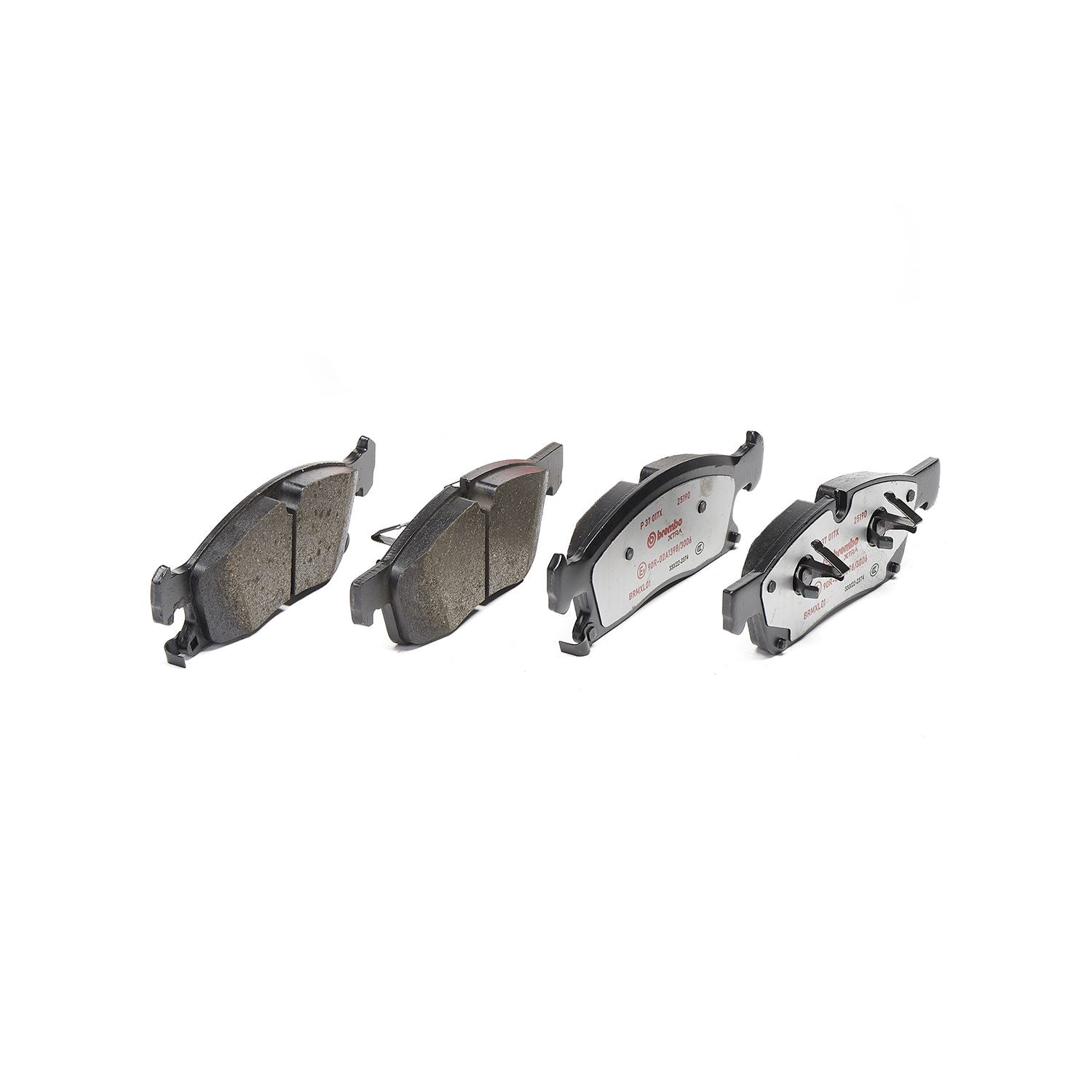 XTRA Low-Met Front Disc Brake Pad Set - P37017X_01
