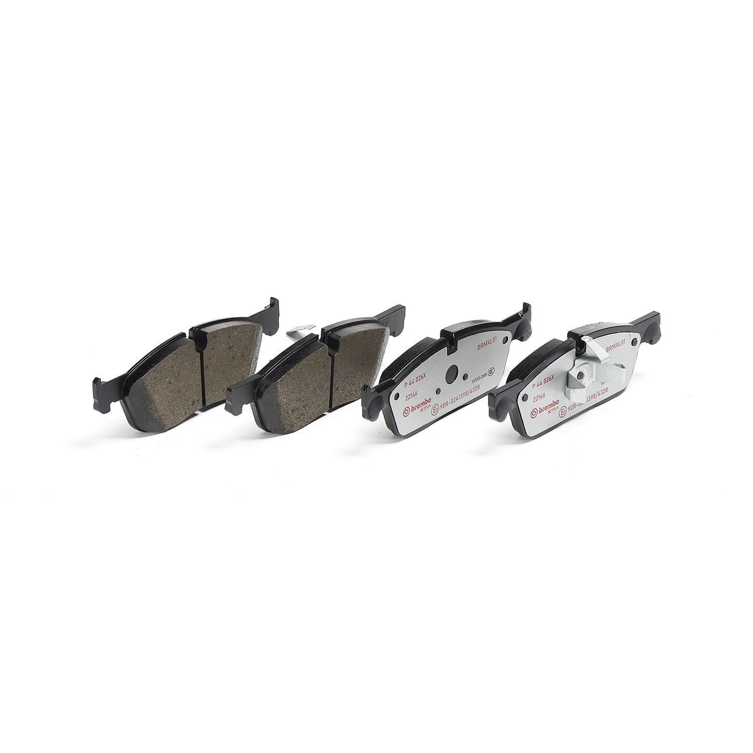 XTRA Low-Met Front Disc Brake Pad Set - P44026X_01