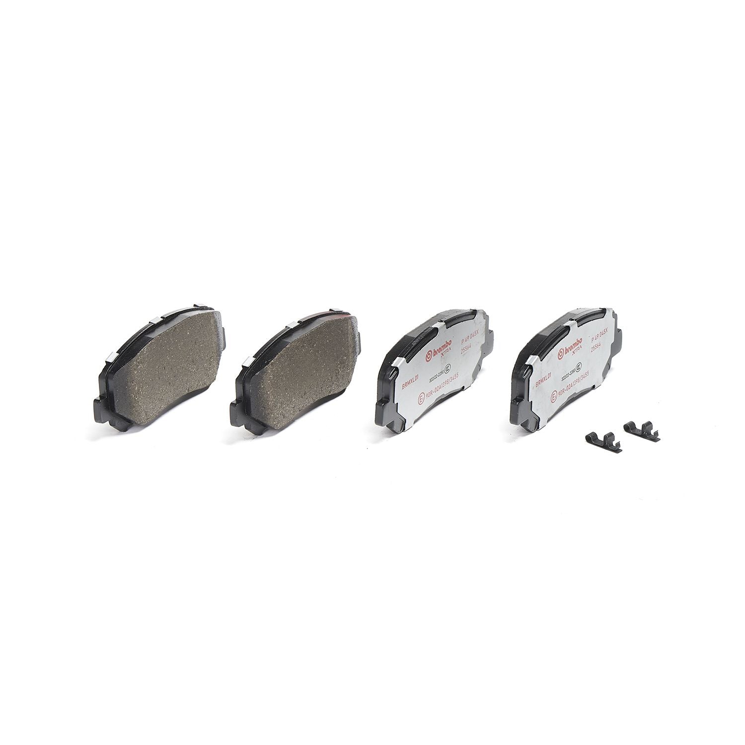 XTRA Low-Met Front Disc Brake Pad Set - P49045X_01