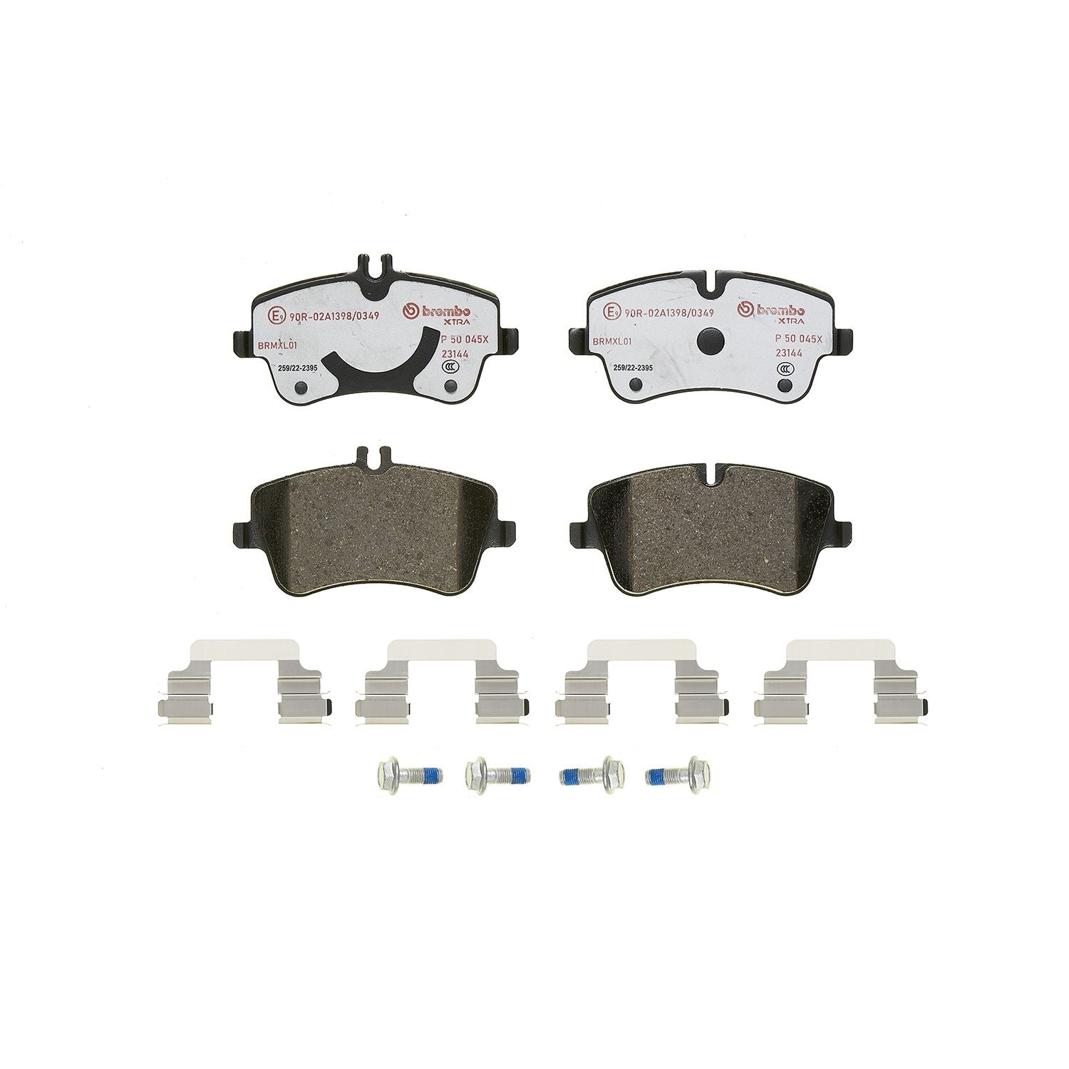 XTRA Low-Met Front Disc Brake Pad Set - P50045X_02