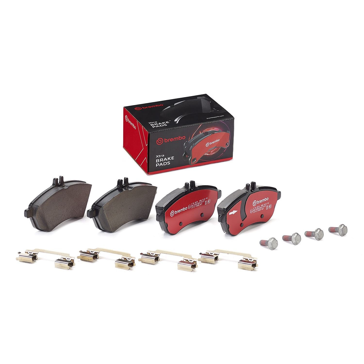 XTRA Low-Met Front Disc Brake Pad Set - P50067X_01