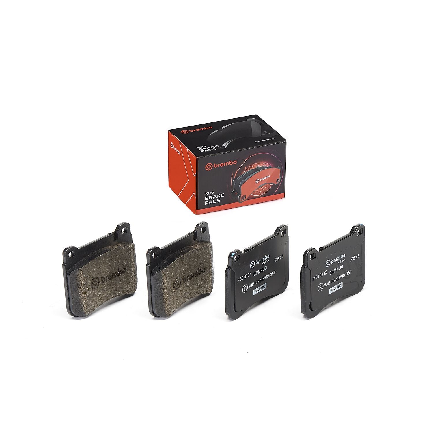 XTRA Low-Met Front Disc Brake Pad Set - P50073X_03
