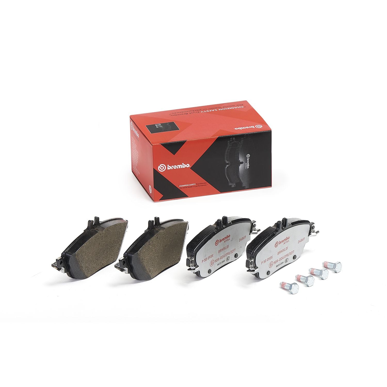 XTRA Low-Met Front Disc Brake Pad Set - P50093X_02