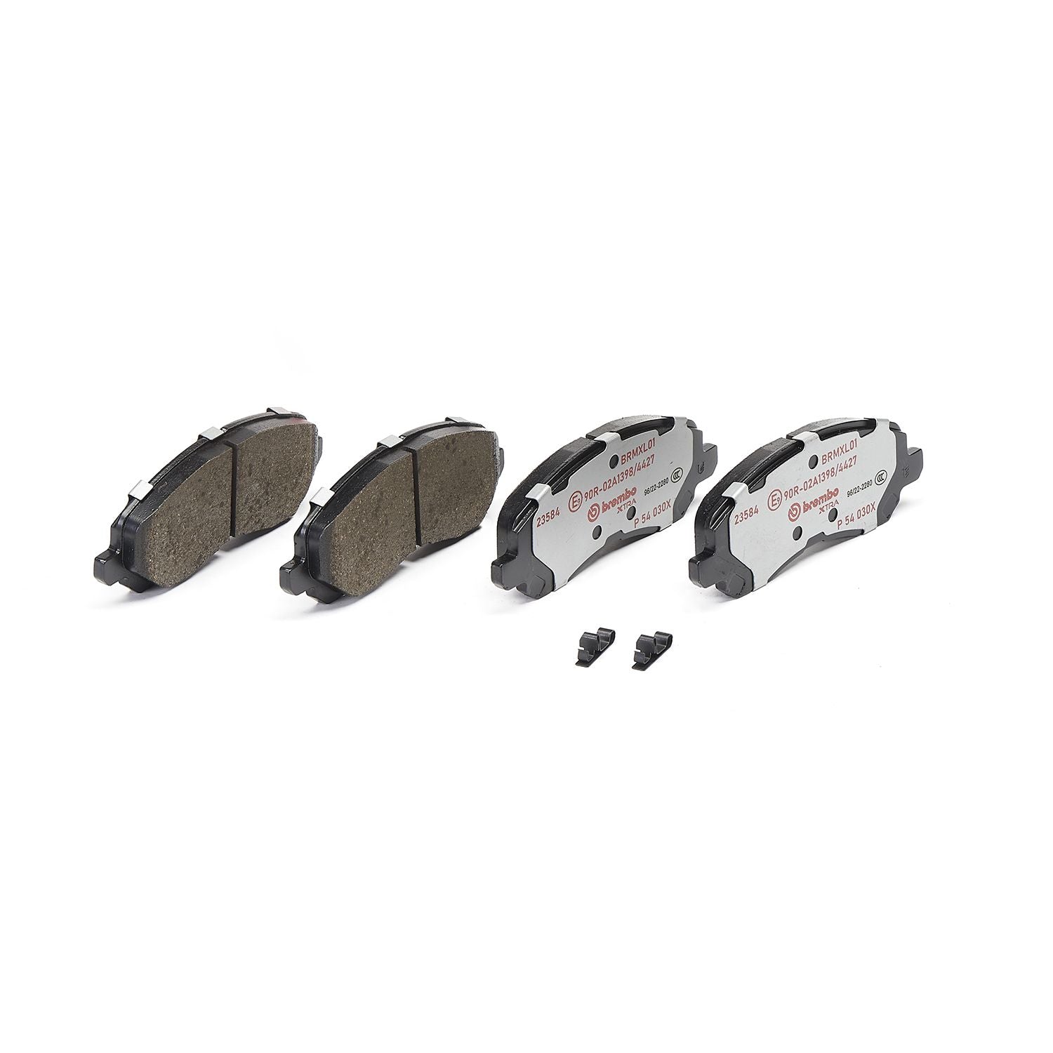 XTRA Low-Met Front Disc Brake Pad Set - P54030X_01