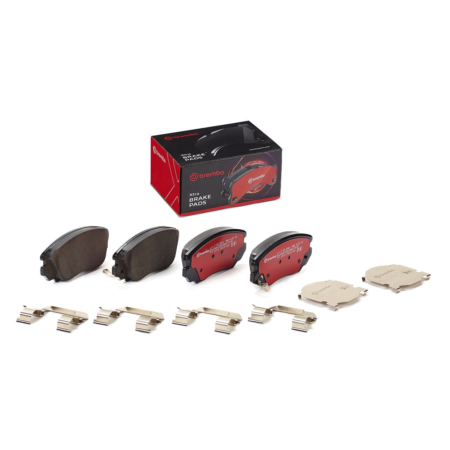XTRA Low-Met Front Disc Brake Pad Set - P59054X_02