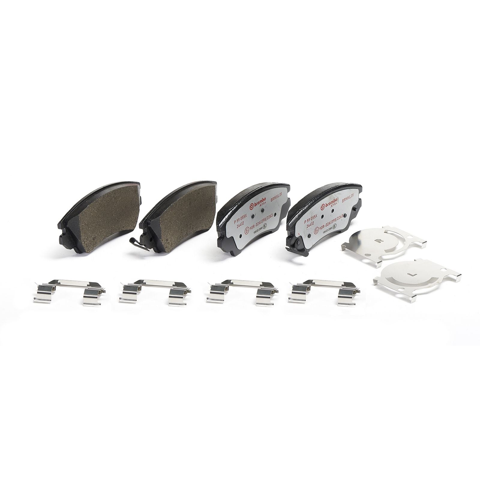 XTRA Low-Met Front Disc Brake Pad Set - P59055X_01